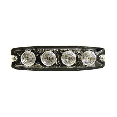 luz auxiliar de 4 led, ámbar, sae clase i, lente transparente luz auxiliar de 4 led, ámbar, sae clase i, lente transparente
