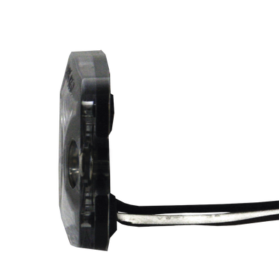 luz auxiliar de 4 led, ámbar, sae clase i, lente transparente luz auxiliar de 4 led, ámbar, sae clase i, lente transparente