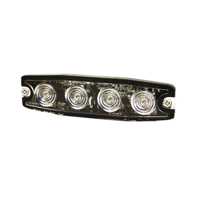 luz auxiliar de 4 led, ámbar, sae clase i, lente transparente luz auxiliar de 4 led, ámbar, sae clase i, lente transparente