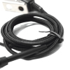 micrófono audífono de solapa estilo gancho / cable fibra trenzada kevlar ultra resistente pararadios gp300/sp50/p1225/pro3150/ep450/ep350/mag one/rdu2020/xv2600 y tc 500/518/600/610/620/700/1600/700ex
