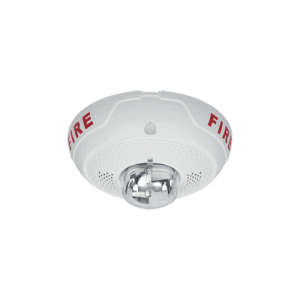 bocina con lámpara estroboscópica, montaje en techo, color blanco, nuevo diseño moderno y elegante y menor consumo de corriente