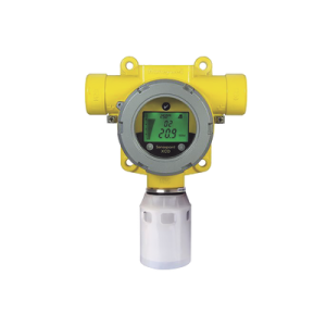 detector industrial de gas, con sensor ec de sulfuro de hidrógeno (h2s) de 0 a 50 ppm, salida 4 20 ma, certificación ul/c ul/inmetro, entradas 2x3/4" npt, carcasa pintado de aluminio grado marino, protección contra intemperie de