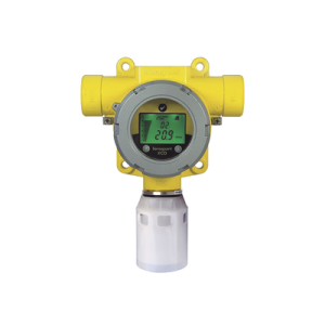 detector industrial de gas, con sensor ec de oxigeno (o2) 0 25% v/v, certificación ul/c ul/inmetro, entradas 2x3/4" npt, carcasa pintado de aluminio grado marino, protección contra intemperie de nailon