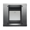 gabinete de pared 12u de 1027 mm de profundidad: máxima profundidad y protección en acero reforzado, ideal para ups y servidores de 19"
