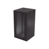 gabinete de pared 24u de 635 mm de profundidad, rack de 19 pulgadas en acero reforzado: compacto y resistente para soluciones profesionales