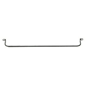 barra para aliviar tensión o peso atrás de patch panel, extendida de 2 pulgadas, color negro