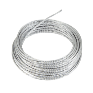 cable retenida 7 hilos, resistencia 1293 kg. diámetro 3/16" (retazo de 20 metros).