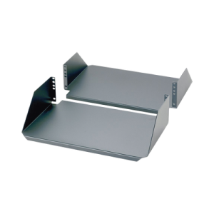 charola para soportar equipos en rack de 19in, frontal y posterior, capacidad de 136 kg, 3ur