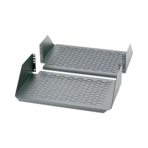 charola para soportar equipos en rack de 19in, ventilada, frontal y posterior, capacidad de 136 kg, 3ur