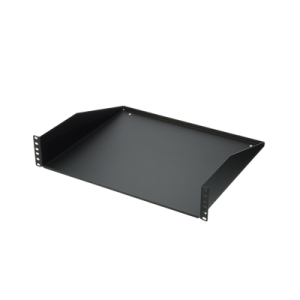 charola para soportar equipos en rack de 19", con capacidad de carga de 30kg, 2ur