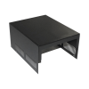 gabinete para radios icom serie 121/221/121s/221s/m/5013 compatible con fuente de poder sec (fuente y radio no incluidos).