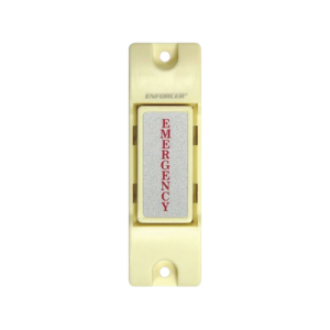 botón de emergencia / botón de pánico / ideal como botón de pánico / montaje de superficie / relevador nc/no momentáneo / uso con sirenas y estrobos / ideal para control de acceso