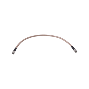 jumper con cable rg 142 con conectores sma macho/sma macho de 30 cm.