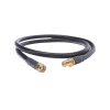 cable lmr 240 de 60 cm con conectores sma macho inverso y sma hembra inverso.