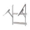 montaje de panel solar para poste compatible con pro 5012 + gabinetes pst253015a/ pst304020a/ pst404020a/ eipc404025/ eipcb404030ï»¿ (no incluidos).