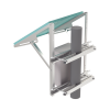 montaje de panel solar para poste compatible con pro 5012 + gabinetes pst253015a/ pst304020a/ pst404020a/ eipc404025/ eipcb404030ï»¿ (no incluidos).