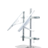 montaje de panel solar para poste compatible con pro 5012 + gabinetes pst253015a/ pst304020a/ pst404020a/ eipc404025/ eipcb404030ï»¿ (no incluidos).