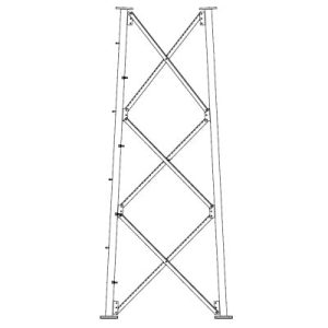 sección 10 base para torre autosoportada línea ssv (código de fábrica: 10n183)