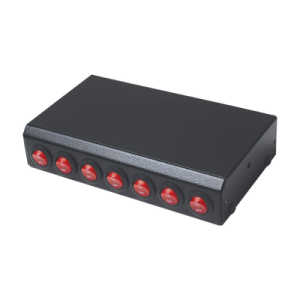 switchera con 7 interruptores para barra de luces