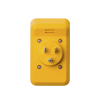 probador de tomacorriente eléctrico estándar o gfci, con leds de alto brillo y gráfico incluido para verificar rápida y fácilmente el cableado
