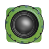 subwoofer subterráneo | altavoz de 12 in | 400 watts | 4 ohms | 70v | conmutable.