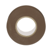 cinta eléctrica stronghold para aislar, de pvc, uso general reparación y mantenimiento, grosor de 0.18mm (7 mil), ancho de 19mm, y 20.12m de largo, color café