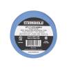 cinta eléctrica stronghold para aislar, de pvc, uso general reparación y mantenimiento, grosor de 0.18mm (7 mil), ancho de 19mm, y 20.12m de largo, color azul
