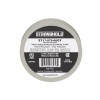 cinta eléctrica stronghold para aislar, de pvc, uso general reparación y mantenimiento, grosor de 0.18mm (7 mil), ancho de 19mm, y 20.12m de largo, color gris