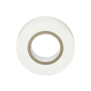 cinta eléctrica stronghold para aislar, de pvc, uso general reparación y mantenimiento, grosor de 0.18mm (7 mil), ancho de 19mm, y 20.12m de largo, color blanco