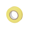 cinta eléctrica stronghold para aislar, de pvc, uso general reparación y mantenimiento, grosor de 0.18mm (7 mil), ancho de 19mm, y 20.12m de largo, color amarillo