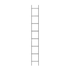 escalerilla de ascenso tipo marina de 6 metros para torre autosoportada.