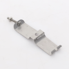 sujetador de doble click para cable coaxial de 1 1/4" paquete de 10 piezas.