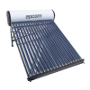 bóiler solar de 180l, baja presión con 18 tubos de vacío de mayor resistencia y termotanque inoxidable de grado alimenticio 180 l resistentes a granizo de hasta 25 mm/ l, incluye anodo de magnesio