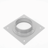 placa pasamuros con capacidad de una bota de 4"