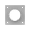 placa pasamuros con capacidad de una bota de 4"
