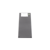tapa ciega para rack de 19in, de 2ur, color negro