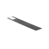 tapa ciega para rack de 19in, de 2ur, color negro