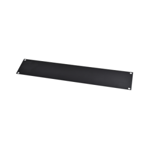 tapa ciega para rack de 19in, de 2ur, color negro
