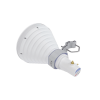 antena sectorial simétrica starter horn de 30º, 5150 5950 mhz, ganancia de 18 dbi, conexión rp sma