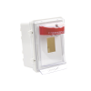 protector universal para estación manual, fabricado en policarbonato súper fuerte para uso en exterior