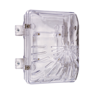 cubierta para estrobo caja doble salida