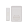 timbre inalámbrico para puerta con 10 tonos, hasta 150m linea de vista, con receptor inalámbrico incluido, 110vca