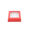 protector con cristal, r贸mpase en caso de incendio para estaciones de jal贸n, texto en ingles