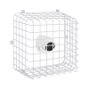 jaula de acero antivandalismo serie damage stopper® multiusos. dimensiones 12x12x8 pulgadas