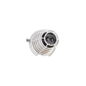 jaula de acero fireray damage stopper® para protección de detectores de haz óptico. dimensiones 6.61 in (168 mm) altura x 6.61 in (168 mm) ancho x 5.78 in (147 mm) profundidad