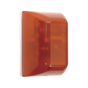 minicontrolador audiovisual de uso no autorizado o situaciones urgentes, color ambar
