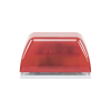 minicontrolador audiovisual de uso no autorizado o situaciones urgentes, color rojo