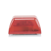 minicontrolador audiovisual de uso no autorizado o situaciones urgentes, color rojo