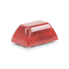 minicontrolador audiovisual de uso no autorizado o situaciones urgentes, color rojo