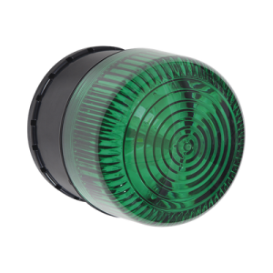 microcontrolador select alert con alarma sirena/estrobo para notificar entradas/salidas no autorizadas y emergencias, color verde